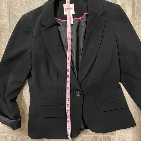 Candies Women's Black Blazer Size L - Picture 8 of 8